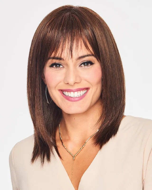 Glueless Human Hair Wigs with Lace Front and Baby Hairs-Prosperity | Synthetic Wig by Gabor Glueless Human Hair Wigs with Lace Front and Baby Hairs-Prosperity | Synthetic Wig by Gabor