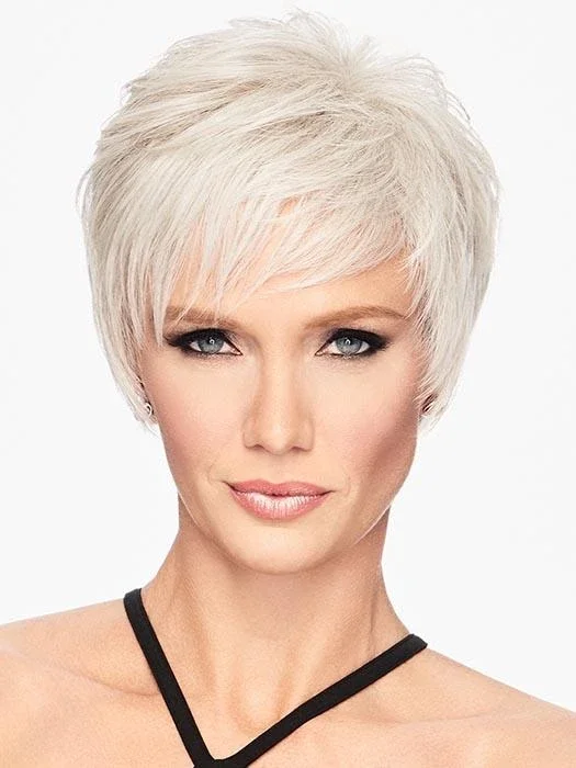 Synthetic Wigs for Voluminous Curls-Short Shag Wig by Hairdo | Heat Friendly Synthetic Hair | Average Cap
