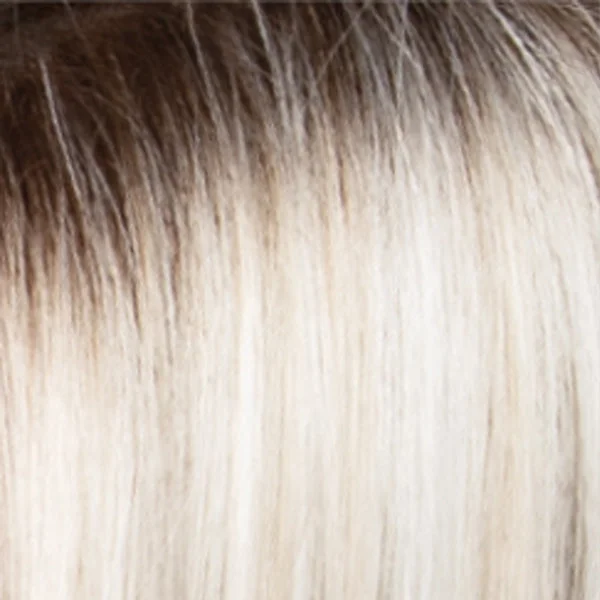 SILVERSUNRT8 | ICED BLONDE WITH SOFT SAND & GOLDEN BROWN ROOTS