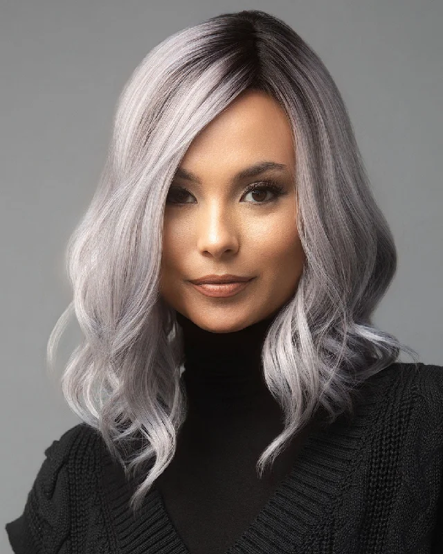 Synthetic Wigs with Hairline Detailing-Panache Wavez | Lace Front & Monofilament Part Synthetic Wig by Rene of Paris Synthetic Wigs with Hairline Detailing-Panache Wavez | Lace Front & Monofilament Part Synthetic Wig by Rene of Paris