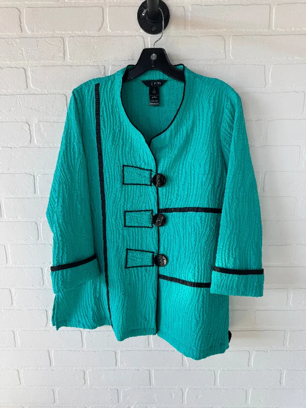 Blazer By Ali Miles In Blue, Size: S