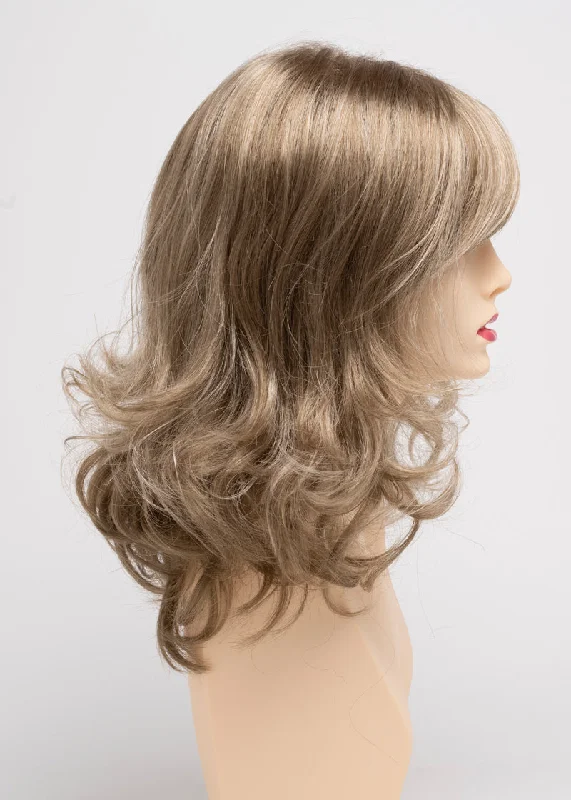 Ginger Cream | A dark beige blonde underneath topped for that “cool” look with an iced blonde