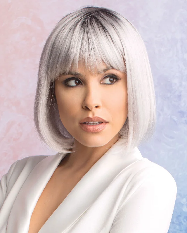 Glueless Human Hair Wigs for Women Over 40-Astrid (Exclusive) | Monofilament Synthetic Wig by Alexander