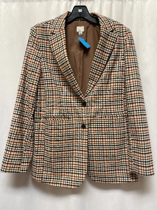 Blazer By A New Day In Brown, Size: S