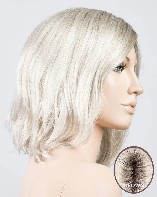 Silver Blonde Rooted