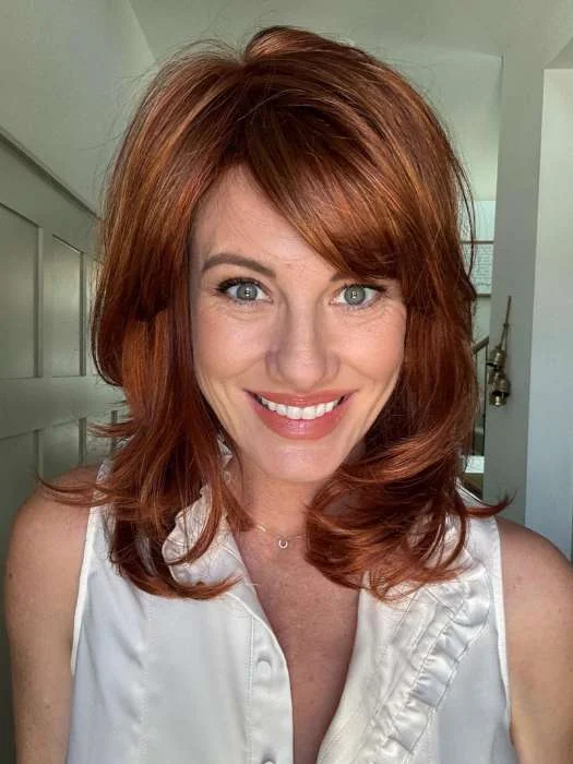 Synthetic Wigs with Healthy Look-Nadia | Synthetic Wig (Mono Part)