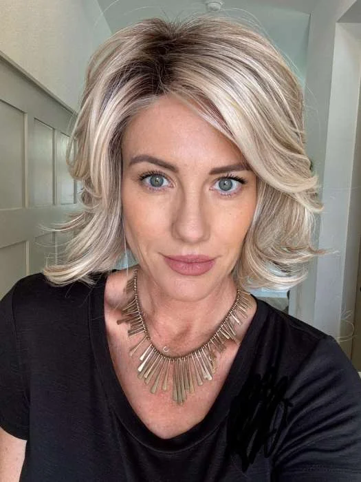 Crowd Pleaser | HF Synthetic Lace Front Wig (Mono Part)top-rated no lace wigs, best wigs, high-quality no lace wigs, top-rated glueless wigs