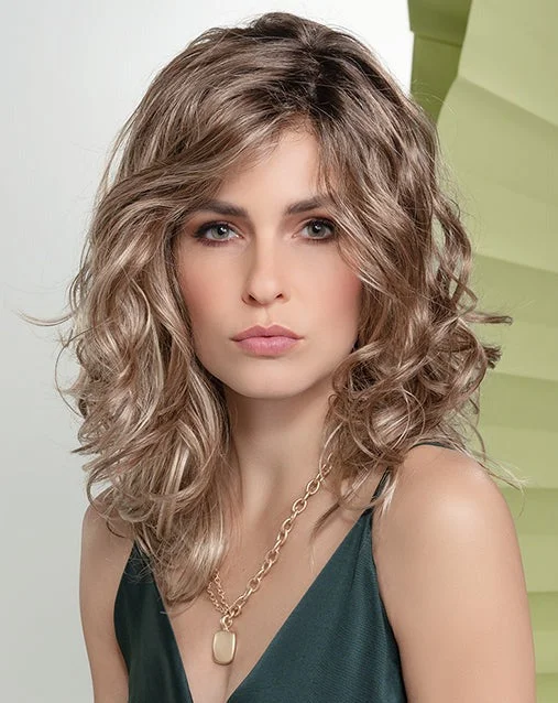 Glueless Human Hair Wigs for a Youthful Look-Aria Wig by Ellen Wille | Synthetic Hair | Petite/Average Cap Glueless Human Hair Wigs for a Youthful Look-Aria Wig by Ellen Wille | Synthetic Hair | Petite/Average Cap
