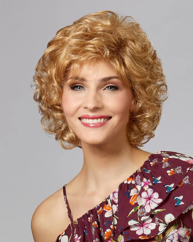 Glueless Human Hair Wigs for Women with Round Faces-Kayla | Synthetic Wig by Henry Margu