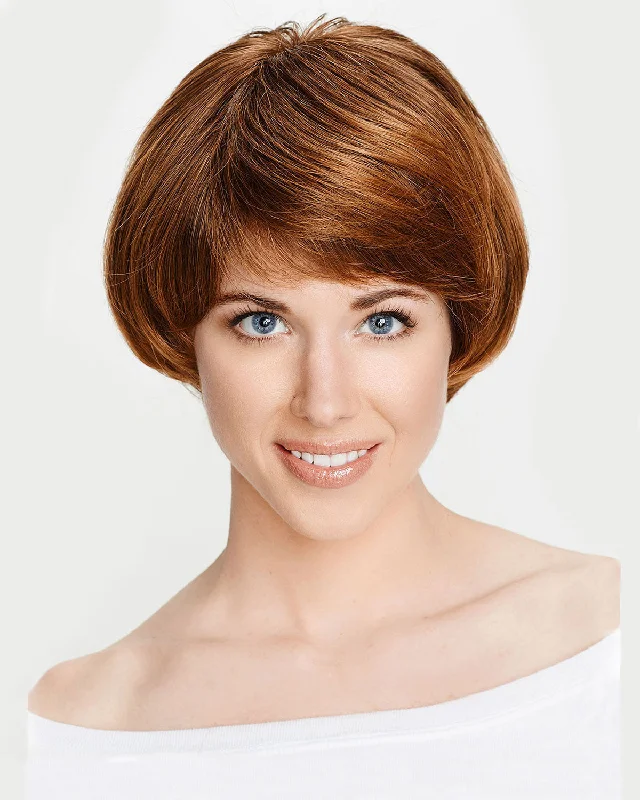Synthetic Wigs with Medium Length-Elgin | Monofilament Synthetic Wig by Dream USA