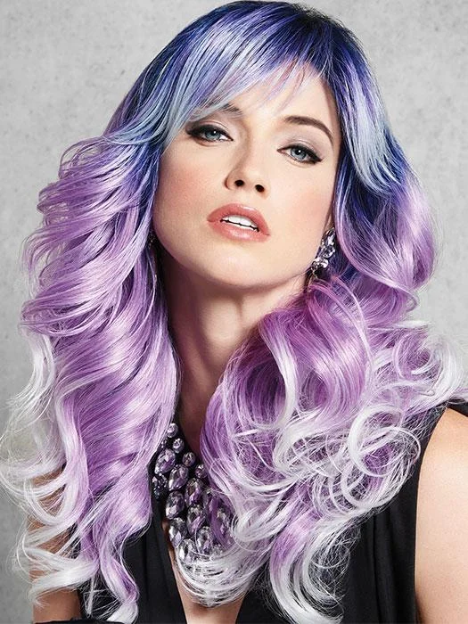 Synthetic Wigs for Blonde Hair-Arctic Melt | HF Synthetic Wig (Basic Cap)
