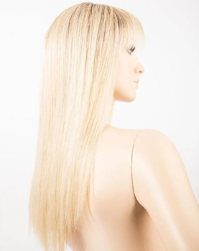 PASTEL BLONDE R | Pearl Platinum, Dark Ash Blonde, and Medium Honey Blonde mix with ash roots