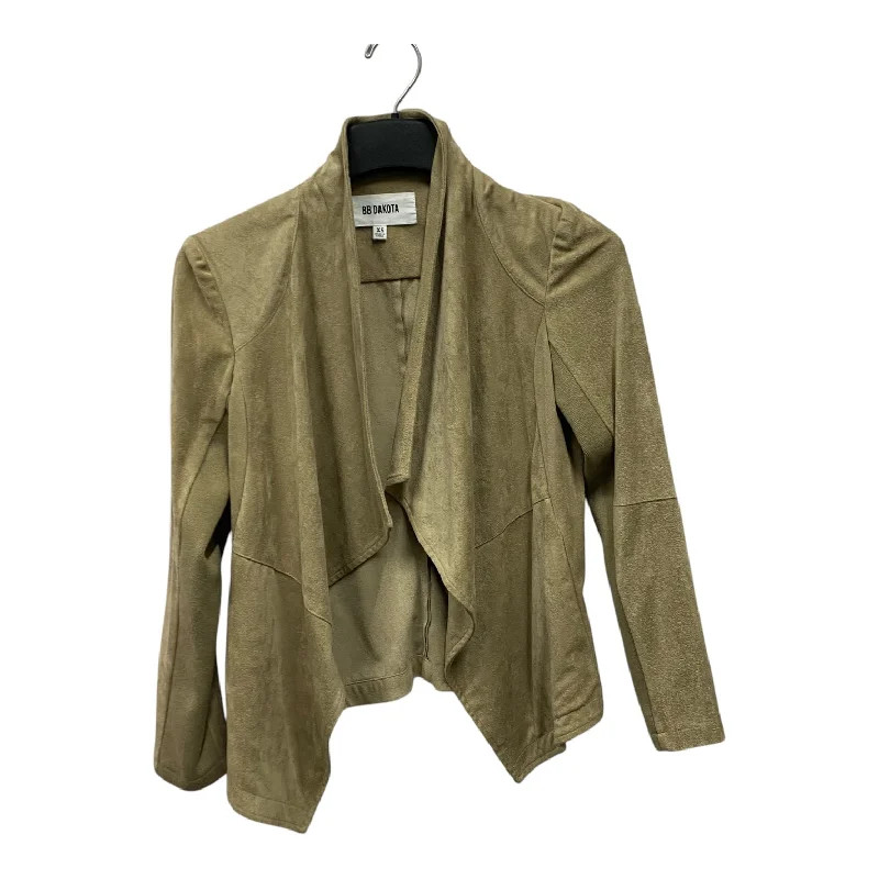 Blazer By Bb Dakota In Tan, Size:Xs