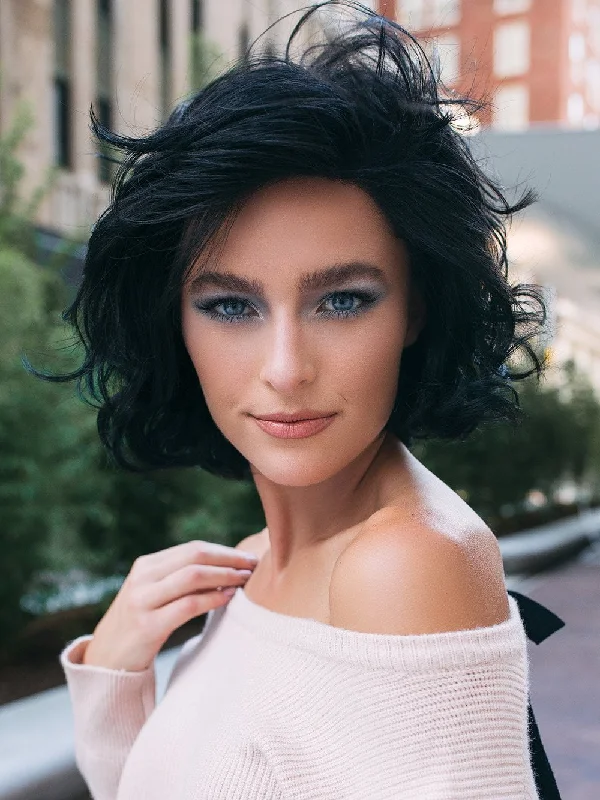 Glueless Human Hair Wigs with Versatile Styles-Modern Motif | Synthetic Lace Front Wig (Mono Part) Glueless Human Hair Wigs with Versatile Styles-Modern Motif | Synthetic Lace Front Wig (Mono Part)