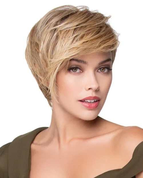 Synthetic Wigs for No-Fuss Styling-Angled Pixie | Synthetic Wig by TressAllure