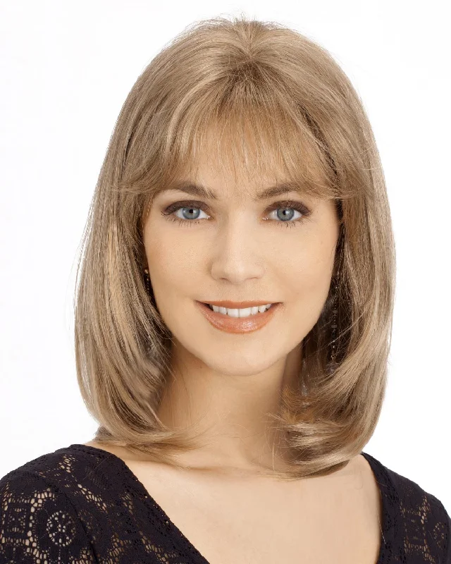 Synthetic Wigs for a Retro Style-Jenny | Monofilament Synthetic Wig by Louis Ferre