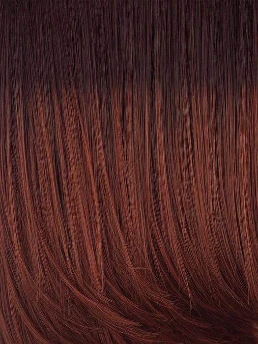SS130 Dark Copper | Bright Reddish Brown with subtle Copper highlights, Dark Brown roots