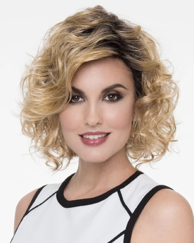 Glueless Human Hair Wigs with Lace Front and Baby Hairs-Bianca | Synthetic Wig by Envy