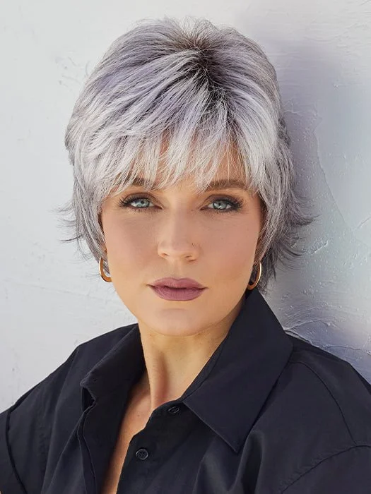 Glueless Human Hair Wigs with a Natural Finish-Nour | Synthetic Wig (Basic Cap)