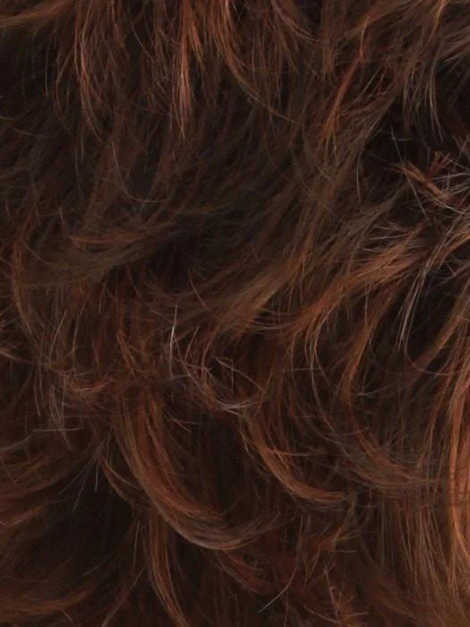 32/130 Dark Auburn Blended with Dark Copper Dark Copper Tips