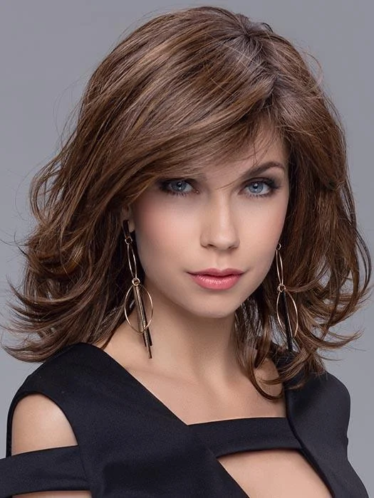 Glueless Human Hair Wigs with a Natural Part-Alive | Synthetic Lace Front Wig