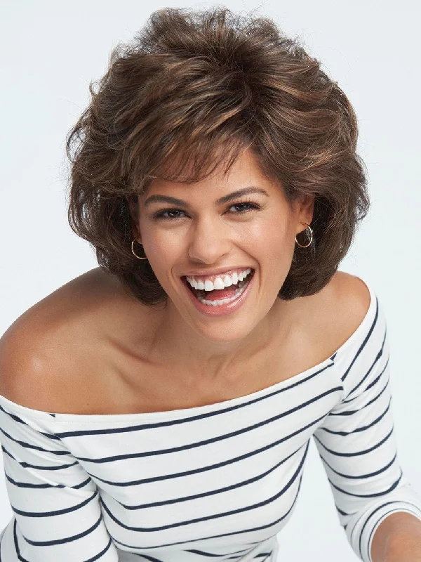 Synthetic Wigs with Different Styles-Salsa Large | Synthetic Wig (Basic Cap)