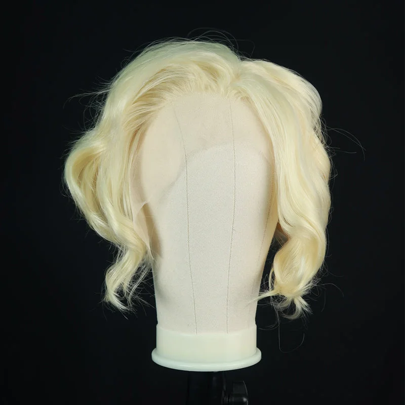 Premium Wig - Perky Blonde Lace Front Wigtop-rated no lace wigs, best wigs, high-quality no lace wigs, top-rated glueless wigs