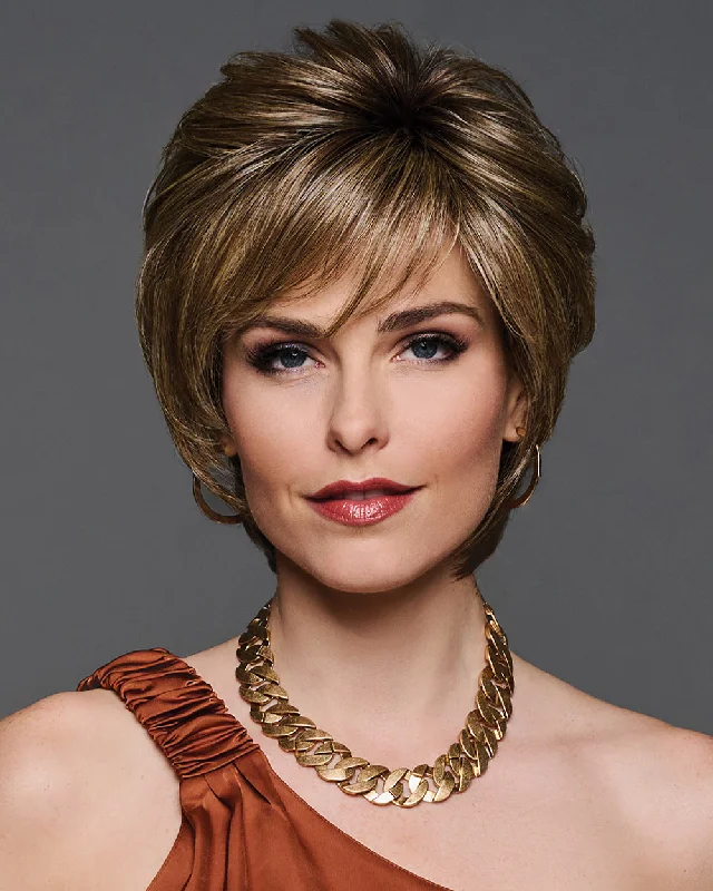 Synthetic Wigs for New Hair Look-So Uplifting | Lace Front & Monofilament Part Synthetic Wig by Gabor Synthetic Wigs for New Hair Look-So Uplifting | Lace Front & Monofilament Part Synthetic Wig by Gabor