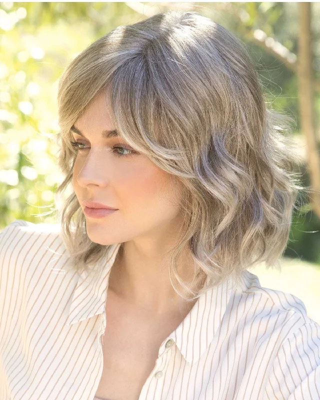 Synthetic Wigs for Quick Style Changes-Braylen | Lace Front & Monofilament Synthetic Wig by Amore