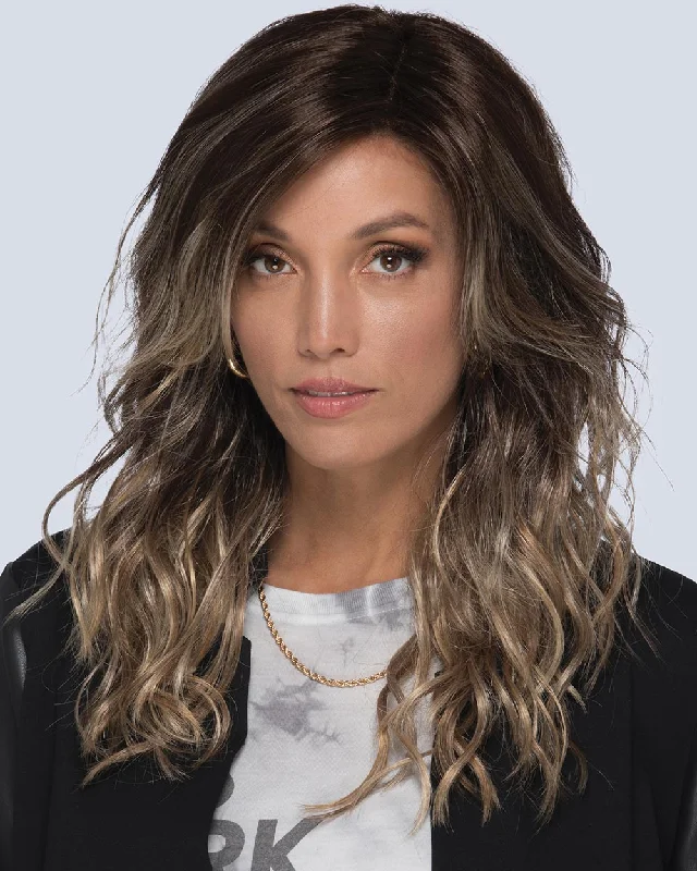 Synthetic Wigs with a Shiny Look-Verona (Exclusive) | Lace Front & Monofilament Top Synthetic Wig by Estetica