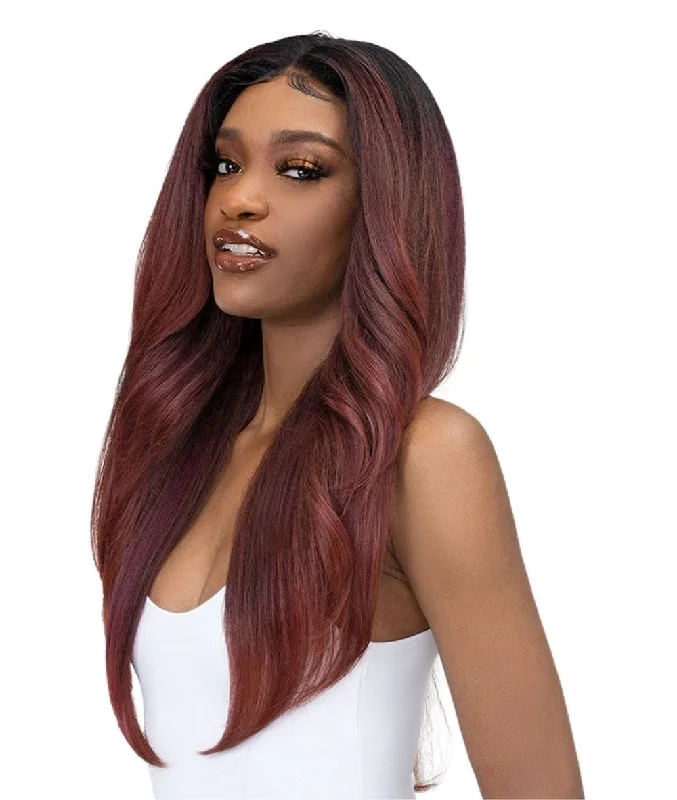 Wear & Go Glueless Wigs for Daily Wear-Natural-Looking No Lace Wigs--Janet Melt HD Lace Part Wig - Kendall Wear & Go Glueless Wigs for Daily Wear-Natural-Looking No Lace Wigs--Janet Melt HD Lace Part Wig - Kendall