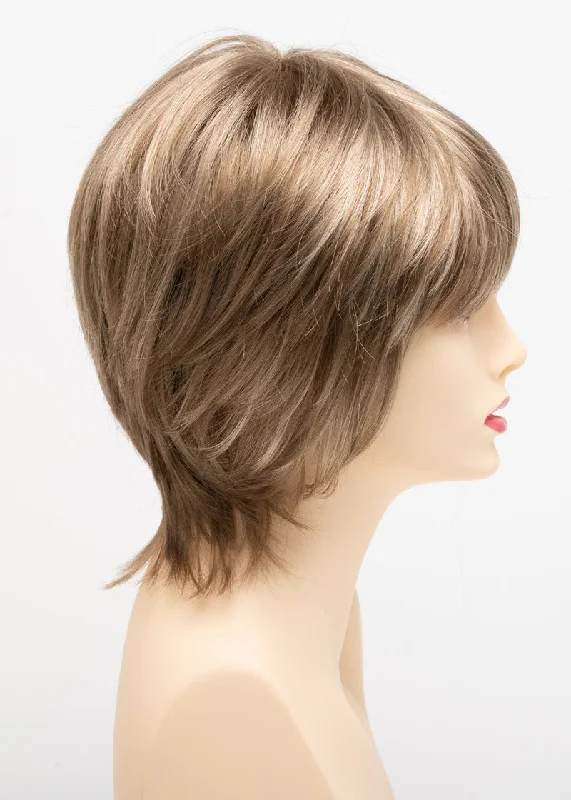 Almond Breeze | Light mocha brown blended equally with a soft ash blonde