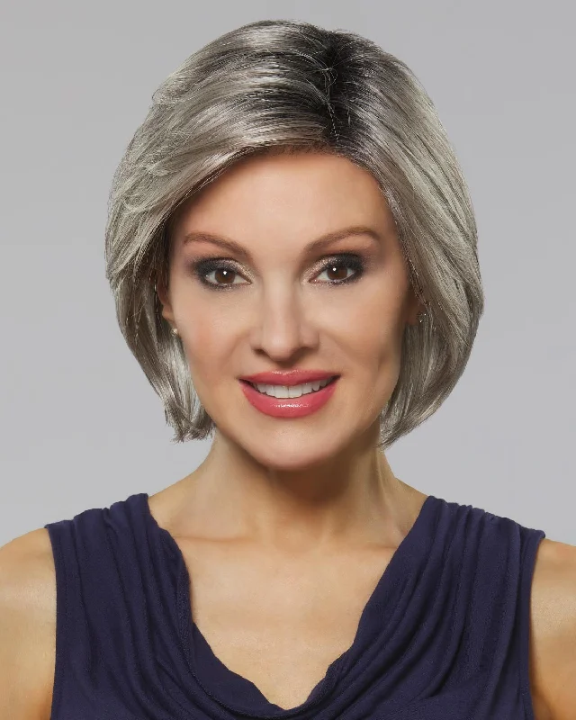 Glueless Human Hair Wigs for a Classy Look-Farrah | Lace Front & Monofilament Synthetic Wig by Henry Margu