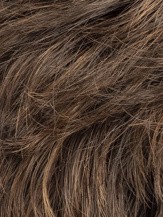 CHOCOLATE MIX 830.6 | Medium Brown Blended with Light Auburn and Dark Brown Blend with Shaded Roots