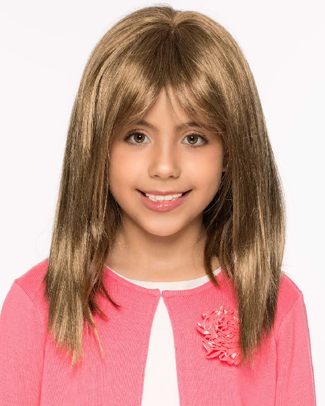 Alyssa V-Mono | Kids Lace Front & Monofilament Synthetic Wig by Wig Pro--- fun children's wigs, playful wigs for kids, wig styles for children, colorful kids' wigs Alyssa V-Mono | Kids Lace Front & Monofilament Synthetic Wig by Wig Pro--- fun children's wigs, playful wigs for kids, wig styles for children, colorful kids' wigs
