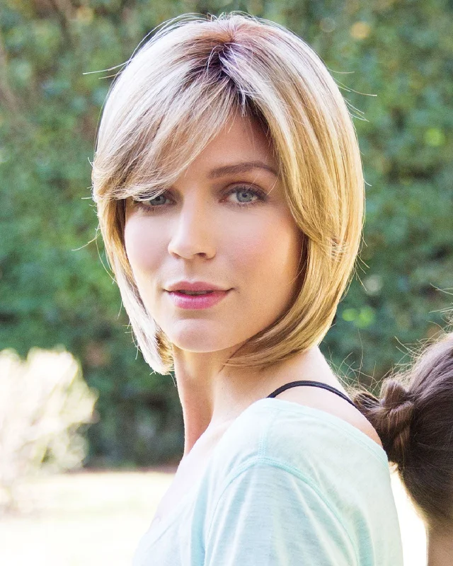 Synthetic Wigs for Daily Convenience-Codi XO | Lace Front & Monofilament Synthetic Wig by Amore