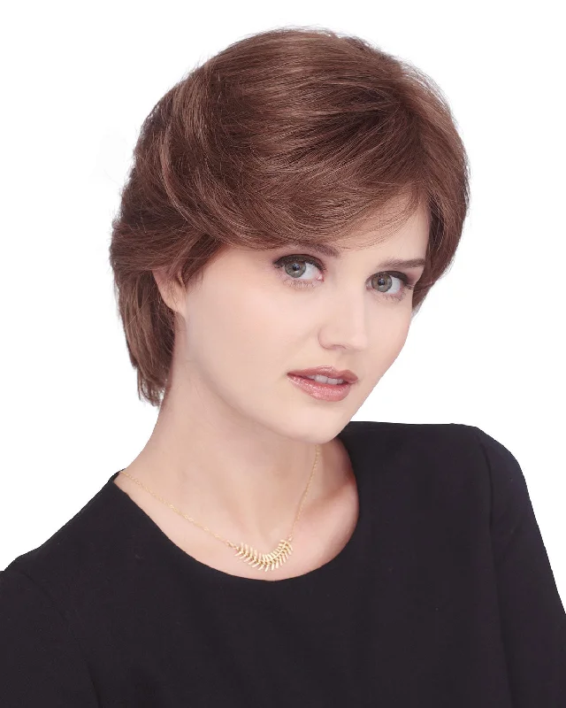 Synthetic Wigs for Effortless Volume-Meg | Monofilament Synthetic Wig by Louis Ferre