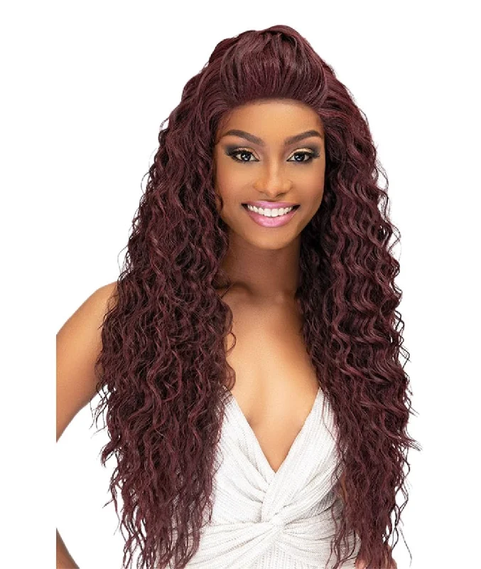 Wear & Go Glueless Wigs for Easy Application-Natural-Looking No Lace Wigs--Janet Melt 13X6 HD Lace Part Wig - Lynette Wear & Go Glueless Wigs for Easy Application-Natural-Looking No Lace Wigs--Janet Melt 13X6 HD Lace Part Wig - Lynette