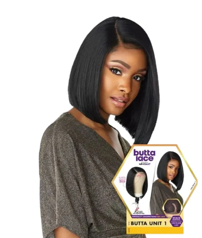 Wear & Go Glueless Wigs with Fast Installation-Natural-Looking No Lace Wigs--Sensationnel Butta Lace Part Wig Straight 32" Wear & Go Glueless Wigs with Fast Installation-Natural-Looking No Lace Wigs--Sensationnel Butta Lace Part Wig Straight 32"