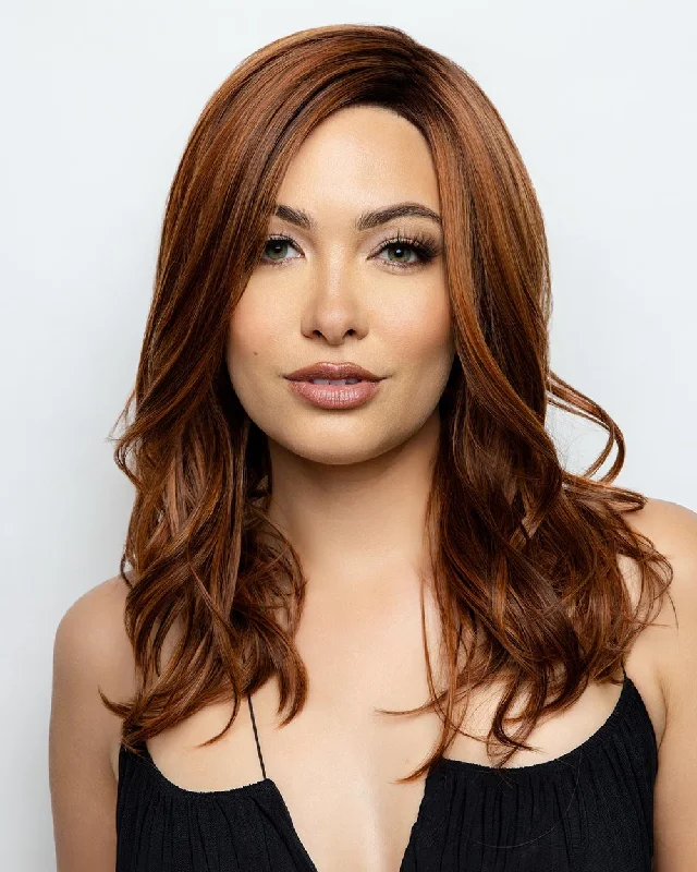 Glueless Human Hair Wigs with High-Quality Lace-Leoni | Lace Front & Monofilament Part Synthetic Wig by Alexander Glueless Human Hair Wigs with High-Quality Lace-Leoni | Lace Front & Monofilament Part Synthetic Wig by Alexander