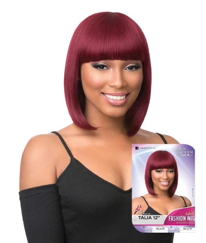 Glueless Human Hair Wigs-Sensationnel Instant Fashion Wig - Talia