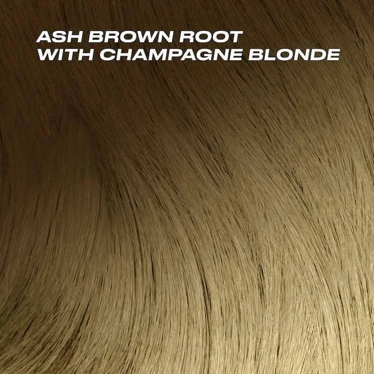 Ash Brown Root with Champagne