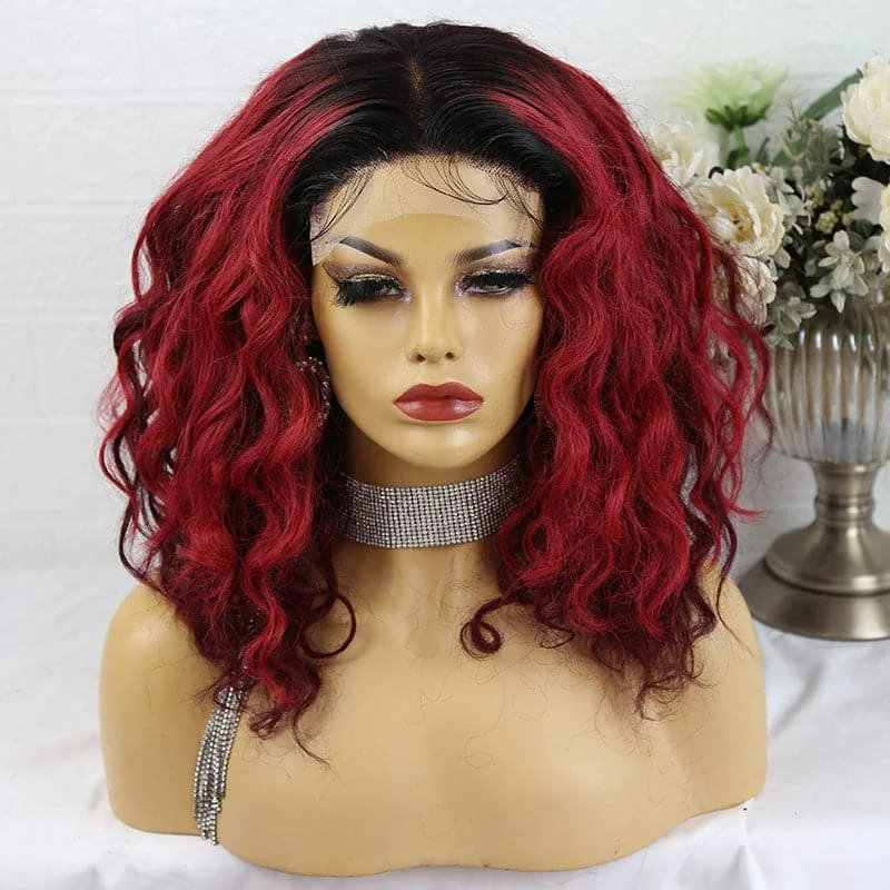 Premium No Lace Wigs Collection---Custom Colored Loose Wave 5x5 Lace Closure Wig