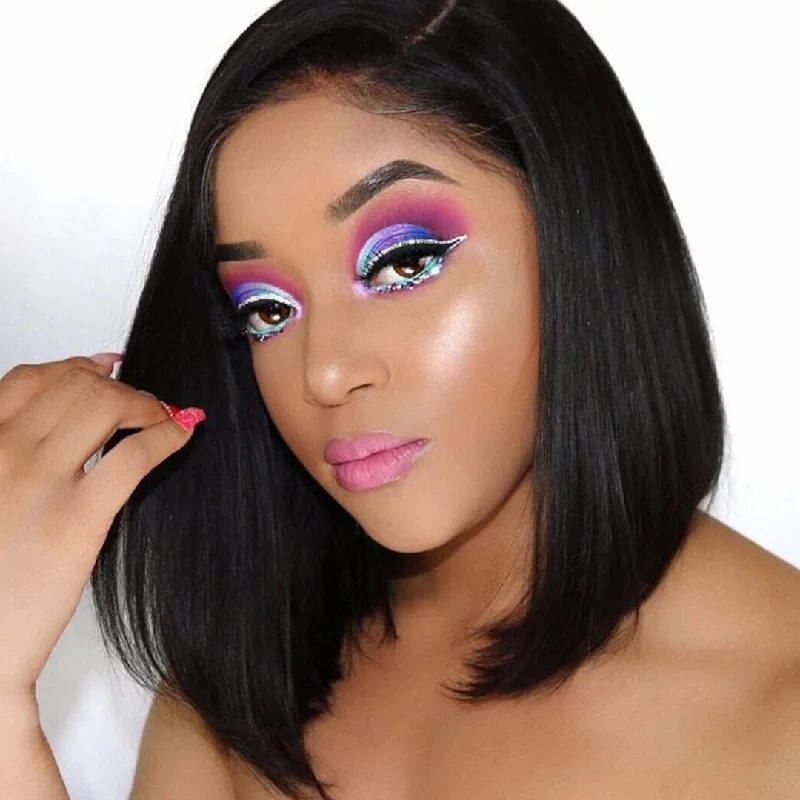 Short Wigs for Women Over 50-Sunber Short Bob Wigs Pre-Plucked Lace Front Wigs Virgin Human Hair Wigs 130% 150% Density Short Wigs for Women Over 50-Sunber Short Bob Wigs Pre-Plucked Lace Front Wigs Virgin Human Hair Wigs 130% 150% Density