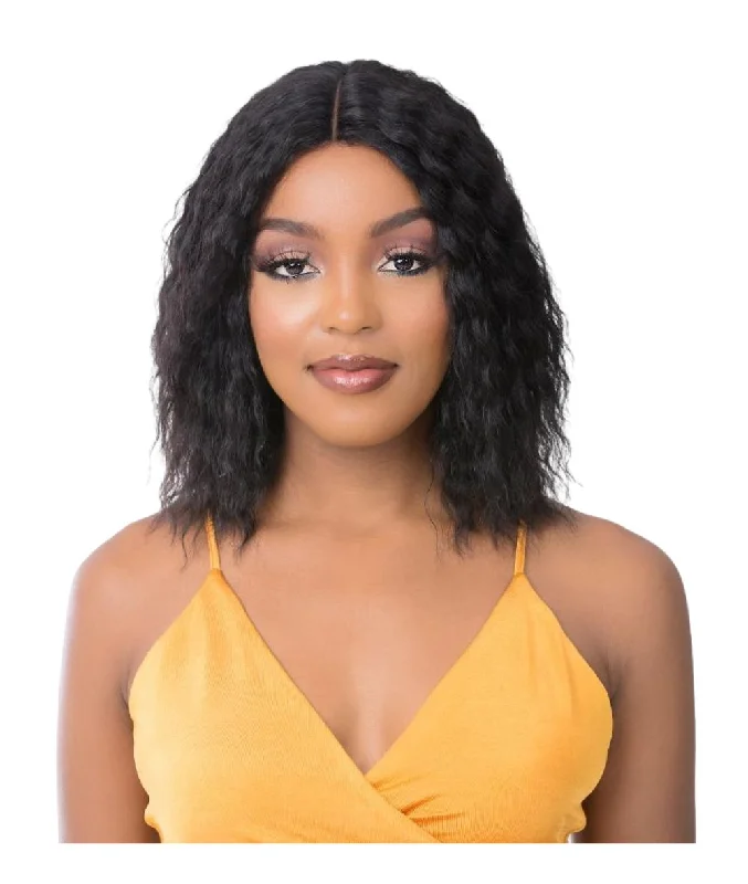 Glueless Human Hair Wigs with Natural Waves-Itsawig Human Hair Full Wig - T Part Keseli Glueless Human Hair Wigs with Natural Waves-Itsawig Human Hair Full Wig - T Part Keseli