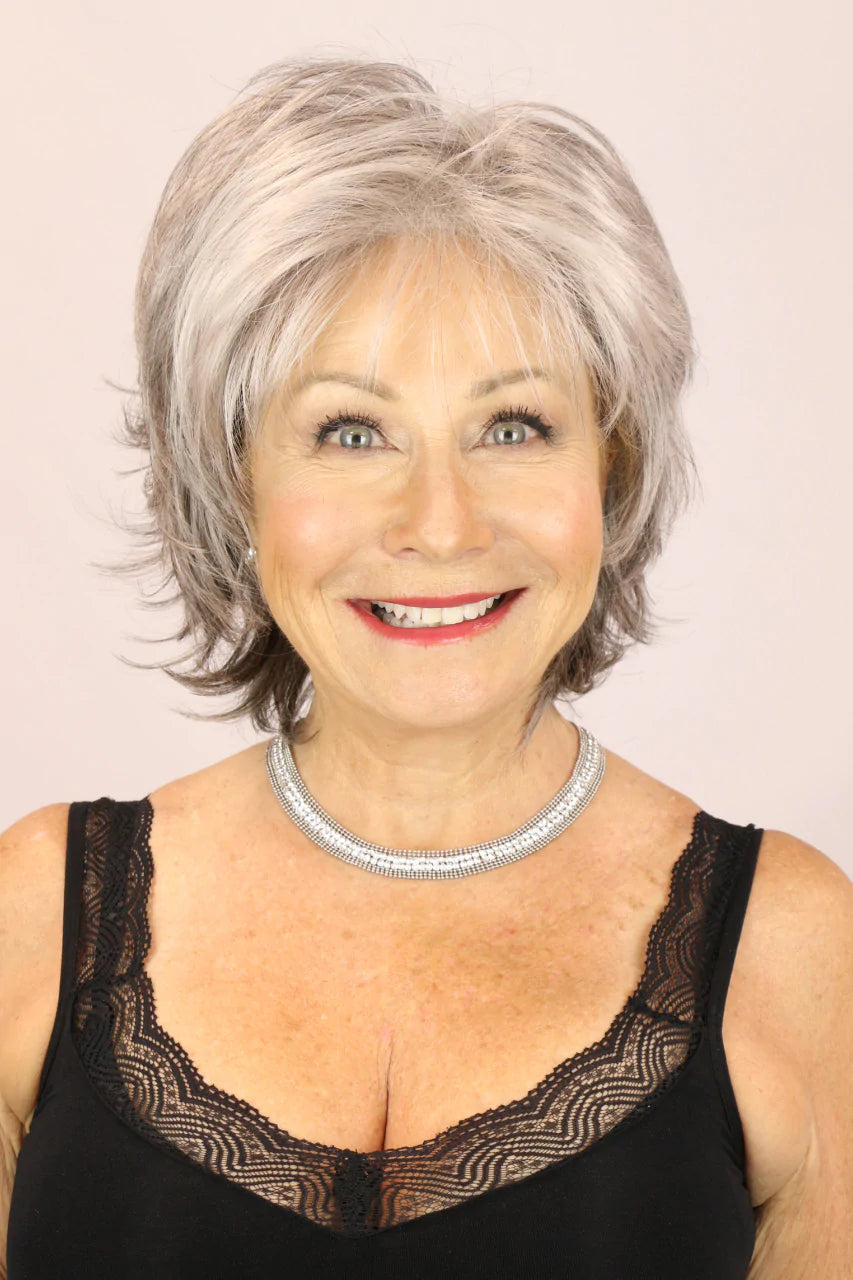 Synthetic Wigs for Women with Thin Hair-Freedom Wig by Godiva Secret Wigs | Synthetic Hair | Average Cap Synthetic Wigs for Women with Thin Hair-Freedom Wig by Godiva Secret Wigs | Synthetic Hair | Average Cap
