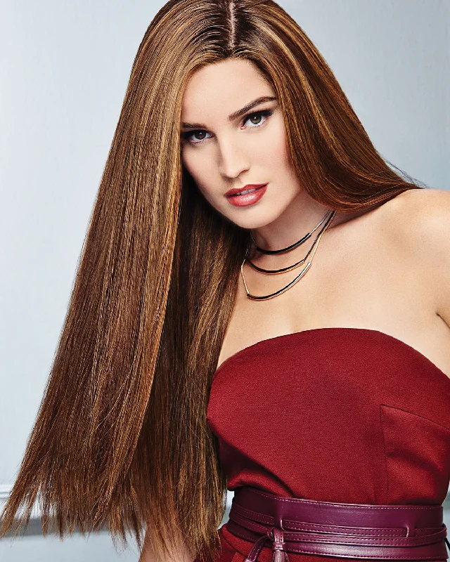 Glamour and More | Lace Front & Monofilament Remy Human Hair Wig by Raquel Welchtop-rated no lace wigs, best wigs, high-quality no lace wigs, top-rated glueless wigs