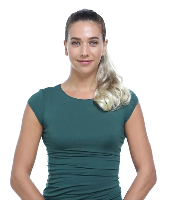 clip-in ponytail extensions, premium ponytail extensions, high-quality clip-in ponytails, 100% human hair ponytails---Hair Couture Pony-Wrap Extensions - Teardrop clip-in ponytail extensions, premium ponytail extensions, high-quality clip-in ponytails, 100% human hair ponytails---Hair Couture Pony-Wrap Extensions - Teardrop