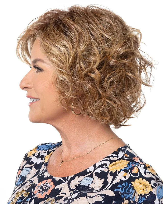 Glueless Human Hair Wigs with Adjustable Straps and Combs-Exceptional You-Plus HF | Synthetic Wig by Toni Brattin