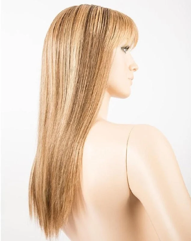 LIGHT BERNSTEIN R | Light Auburn, Light Honey Blonde, and Light Reddish Brown blend and Dark Roots